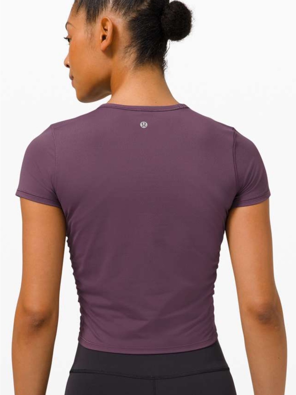 lululemon All it Takes Short Sleeve— Grape Thistle Purple